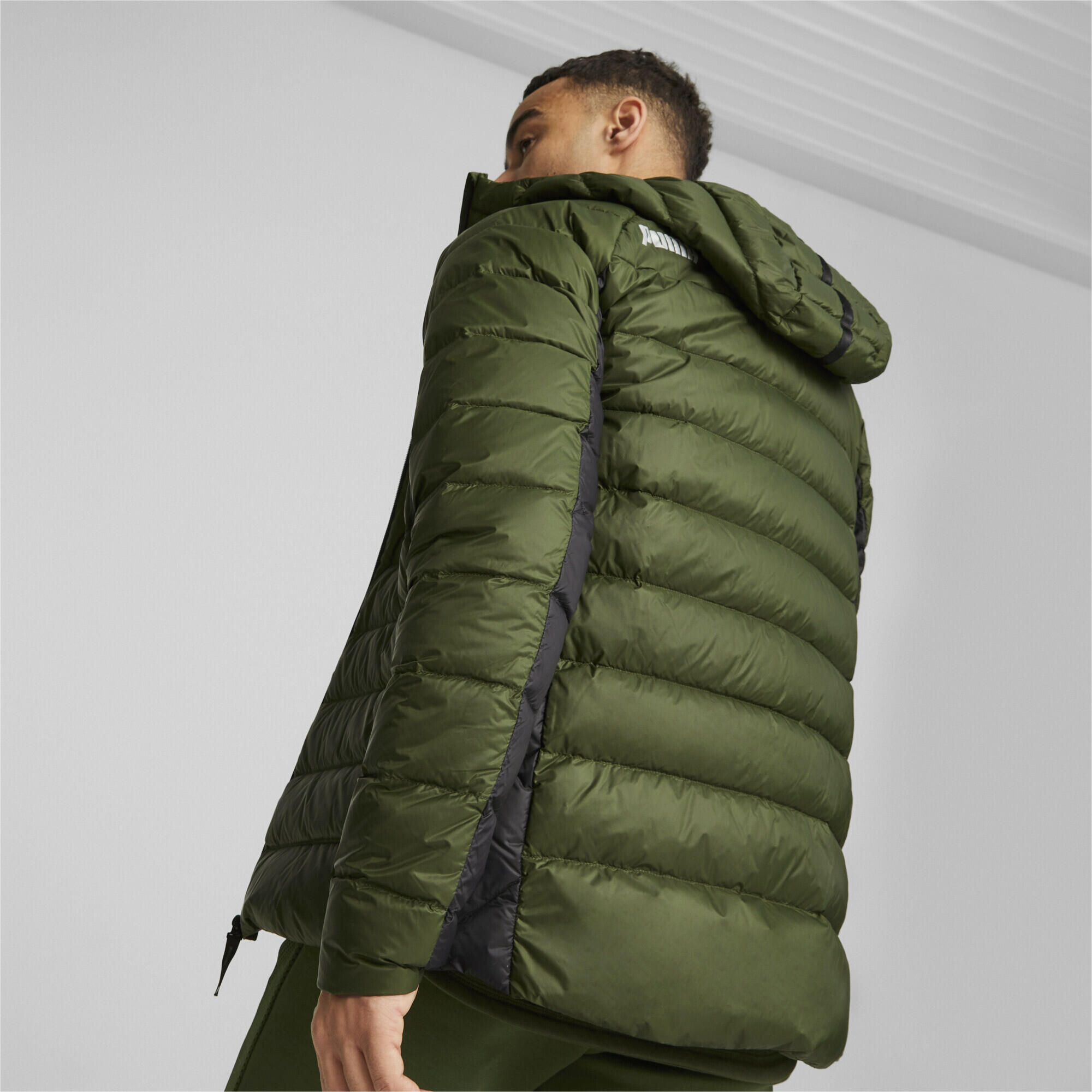 PackLITE donsjack voor heren PUMA Myrtle Green 3/7