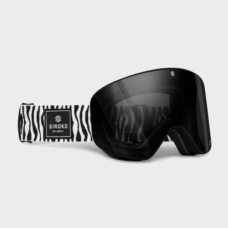 Gafas lentes Zeiss esquí y nieve GX Ultimate Okapi SIROKO Hombre y Mujer  Negro