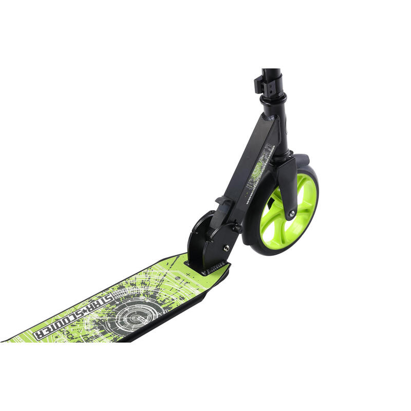 STAR SCOOTER Alu City vouwbaar 205mm Cruising zwart / groen