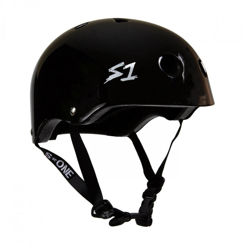 V2 Lifer Helm-Schwarz glänzend