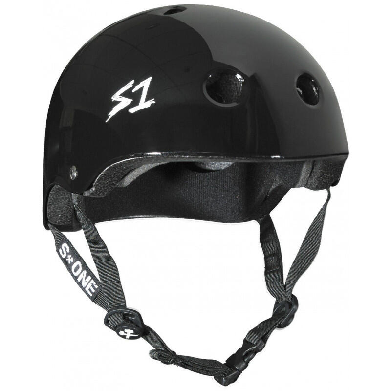 V2 Lifer Helm-Schwarz glänzend