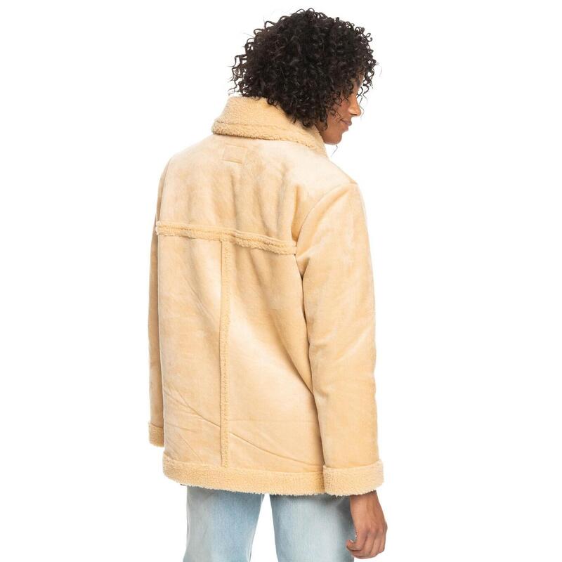Veste d'hiver en peau de mouton Roxy Sherpa Aviator pour femme