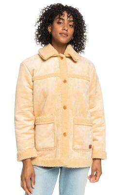 Dames roxy sherpa aviator schapenvacht winterjas