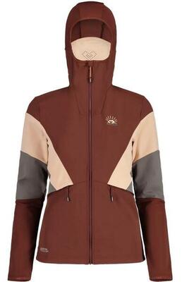 Maloja w's geraniumm softshell damesjack