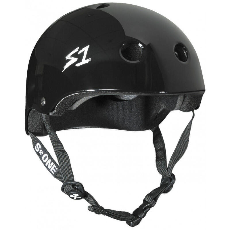 Casco V2 Lifer-Negro Brillante