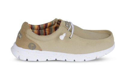 Scarpe leggere per camminare unisex Junglo Two Beige Stripes