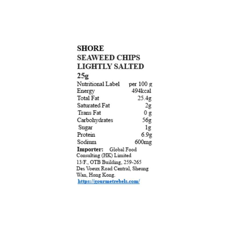 海鹽味海藻穀物脆片 (25g) - 12包