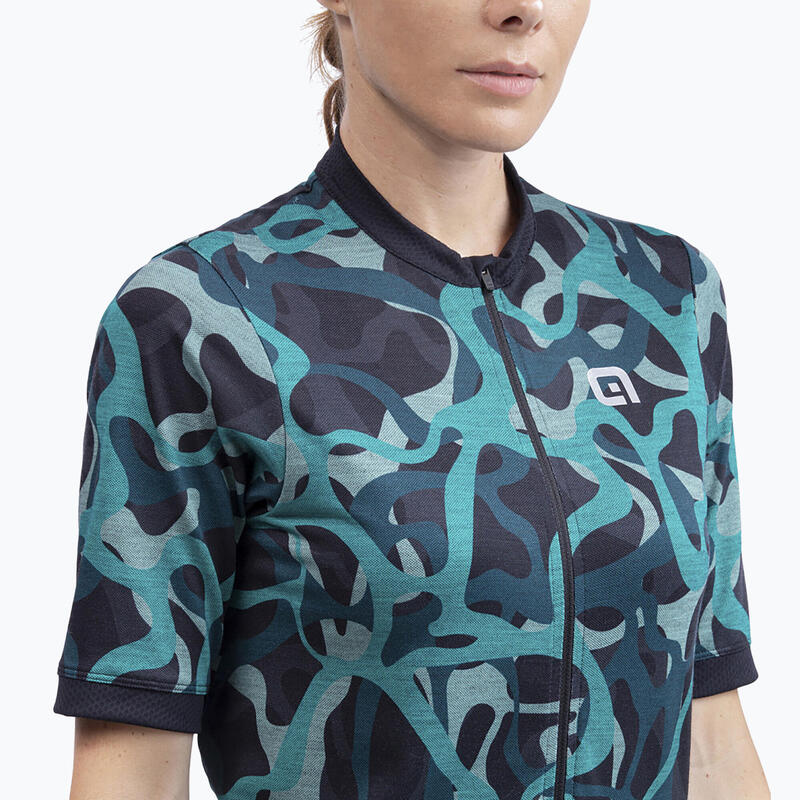 Koszulka rowerowa damska Alé Maglia Donna MC Woodland