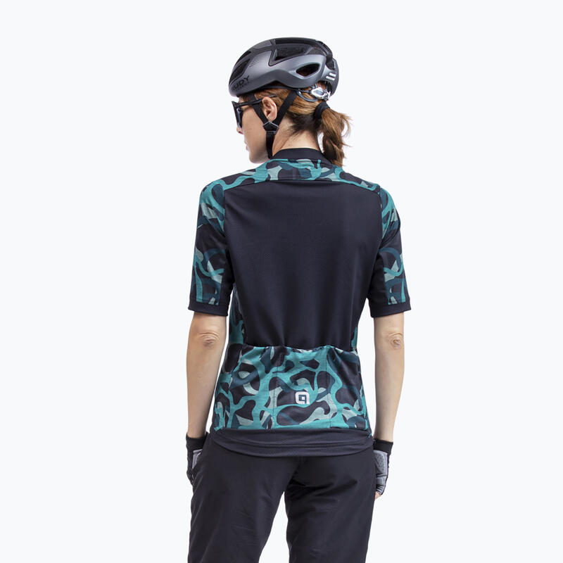 Koszulka rowerowa damska Alé Maglia Donna MC Woodland