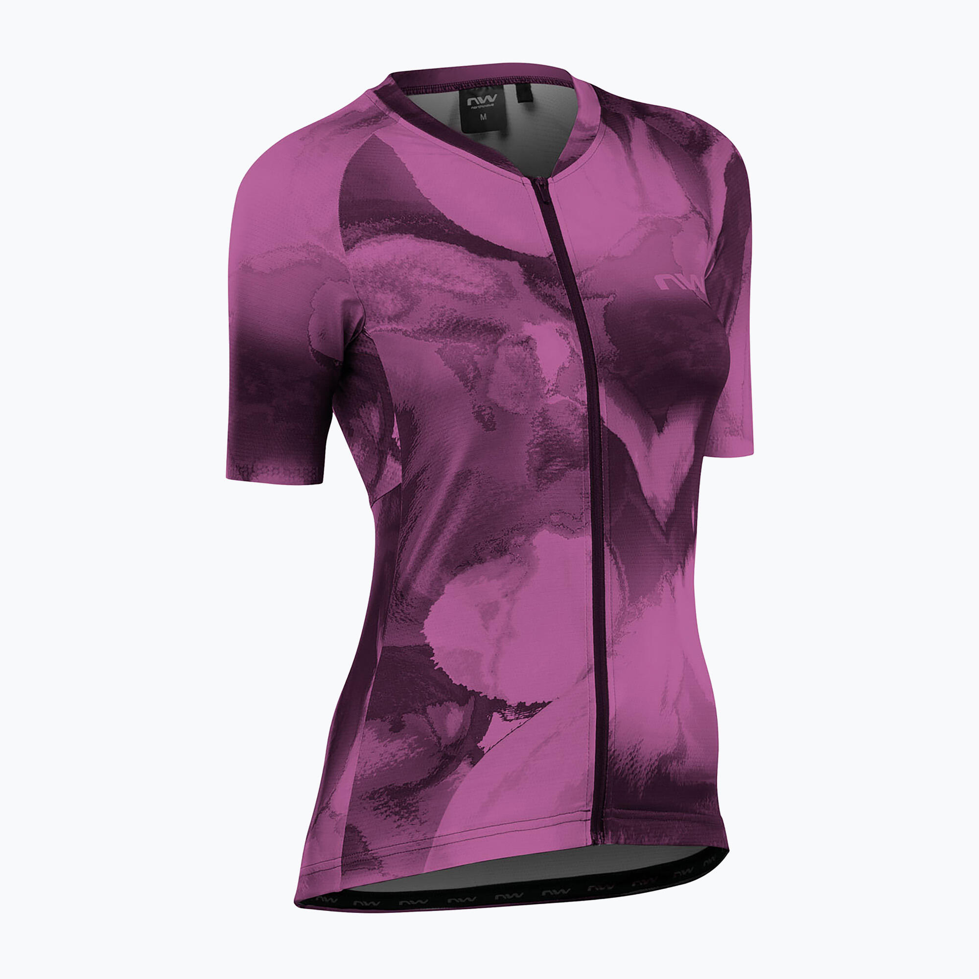 Northwave - Maillot Cycliste Femme Northwave Blade - Maillot Manches Courtes - Violet - 36 Xs - Decathlon