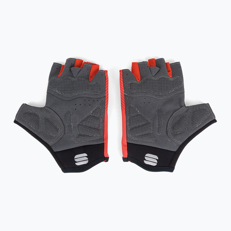 Guantes de bicicletas femeninos de raza deportiva