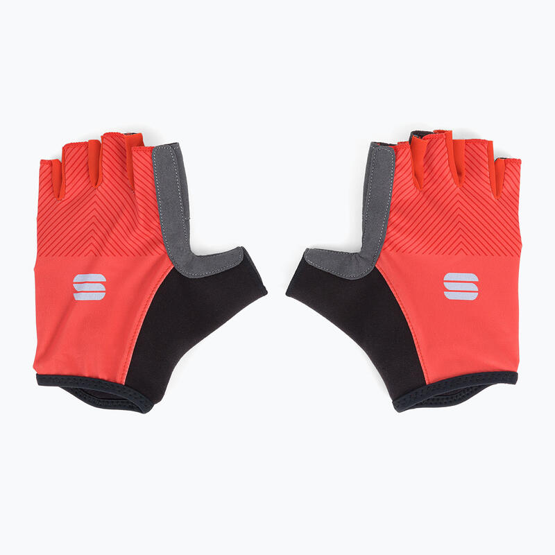 Guantes de bicicletas femeninos de raza deportiva