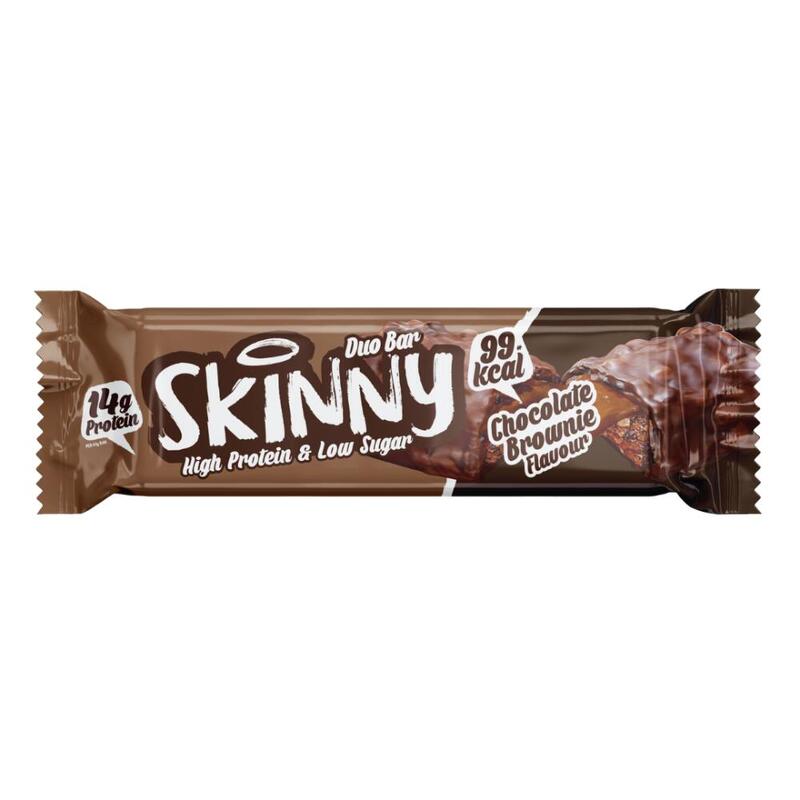 Skinny Protein Low Sugar Bar 60g (12 Pieces) - Chocolate Brownie