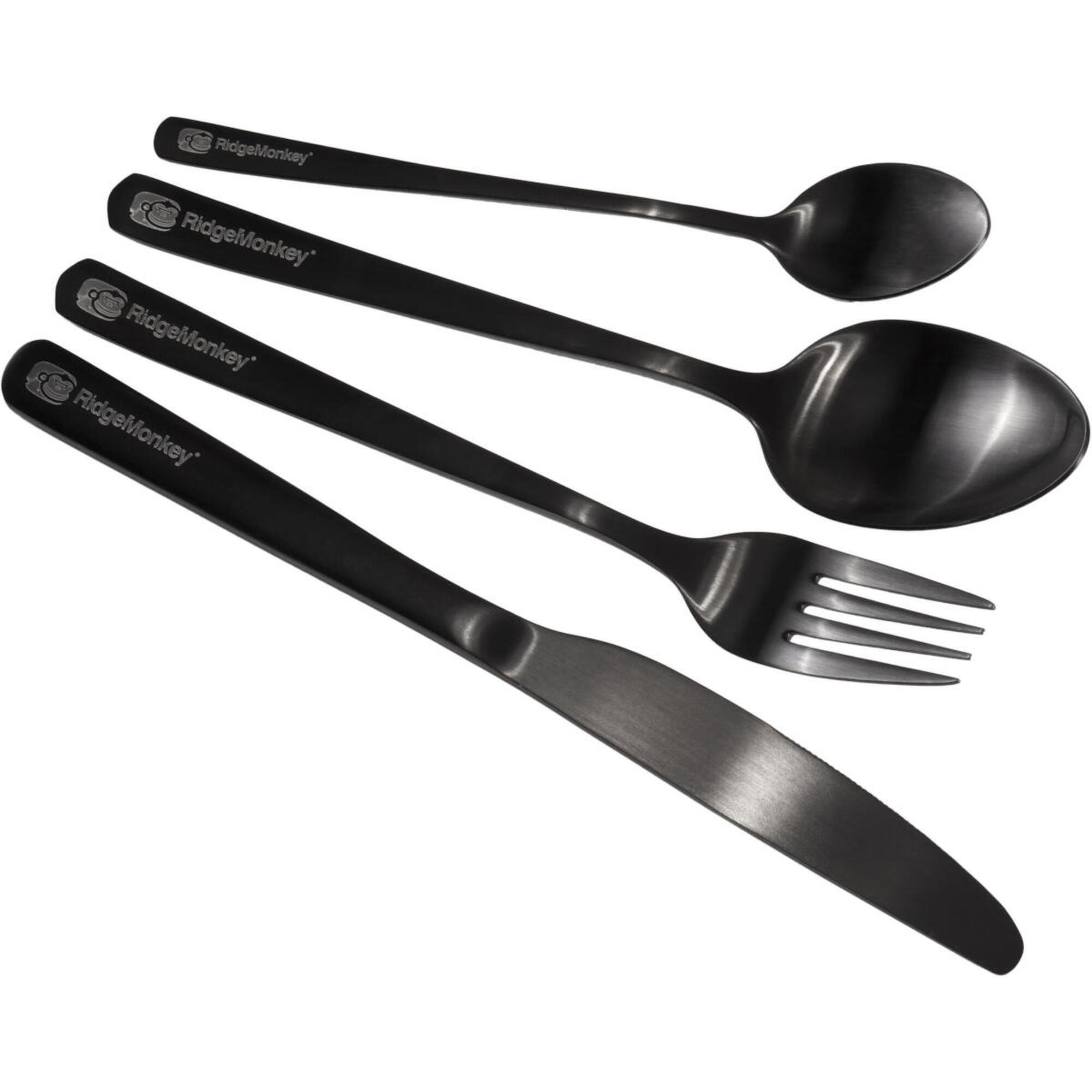 RIDGE MONKEY RidgeMonkey DLX Cutlery Set - Single Item (RM533)