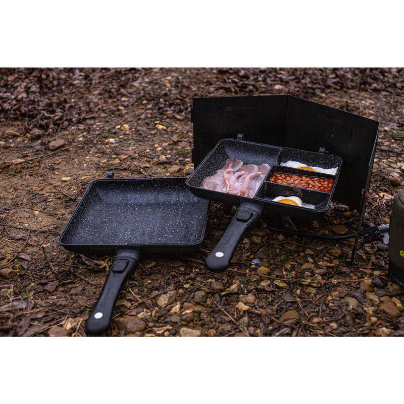 Set de gătit RidgeMonkey Connect Combi și Steamer Granite Edition