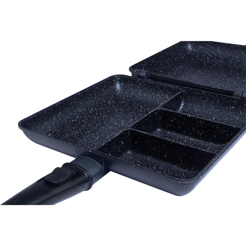 Set de gătit RidgeMonkey Connect Combi și Steamer Granite Edition