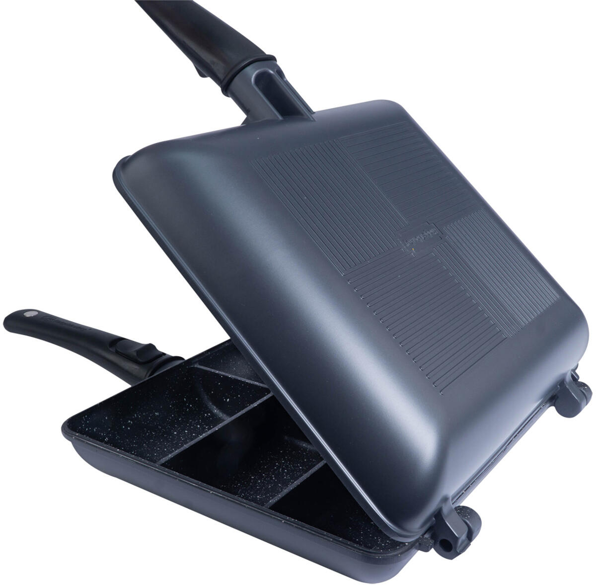 Set de gătit RidgeMonkey Connect Combi și Steamer Granite Edition