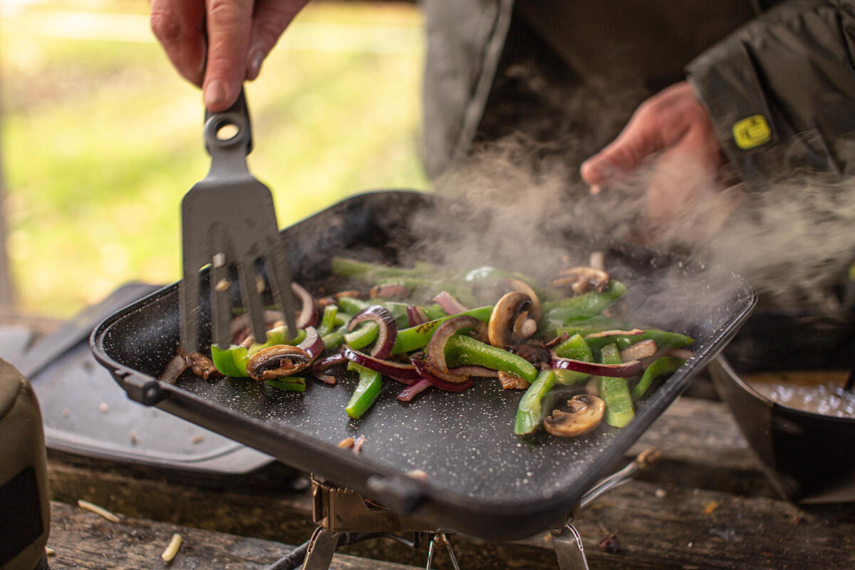 RidgeMonkey Connect Pan & Griddle XXL Granite Edition (RM781) 4/5