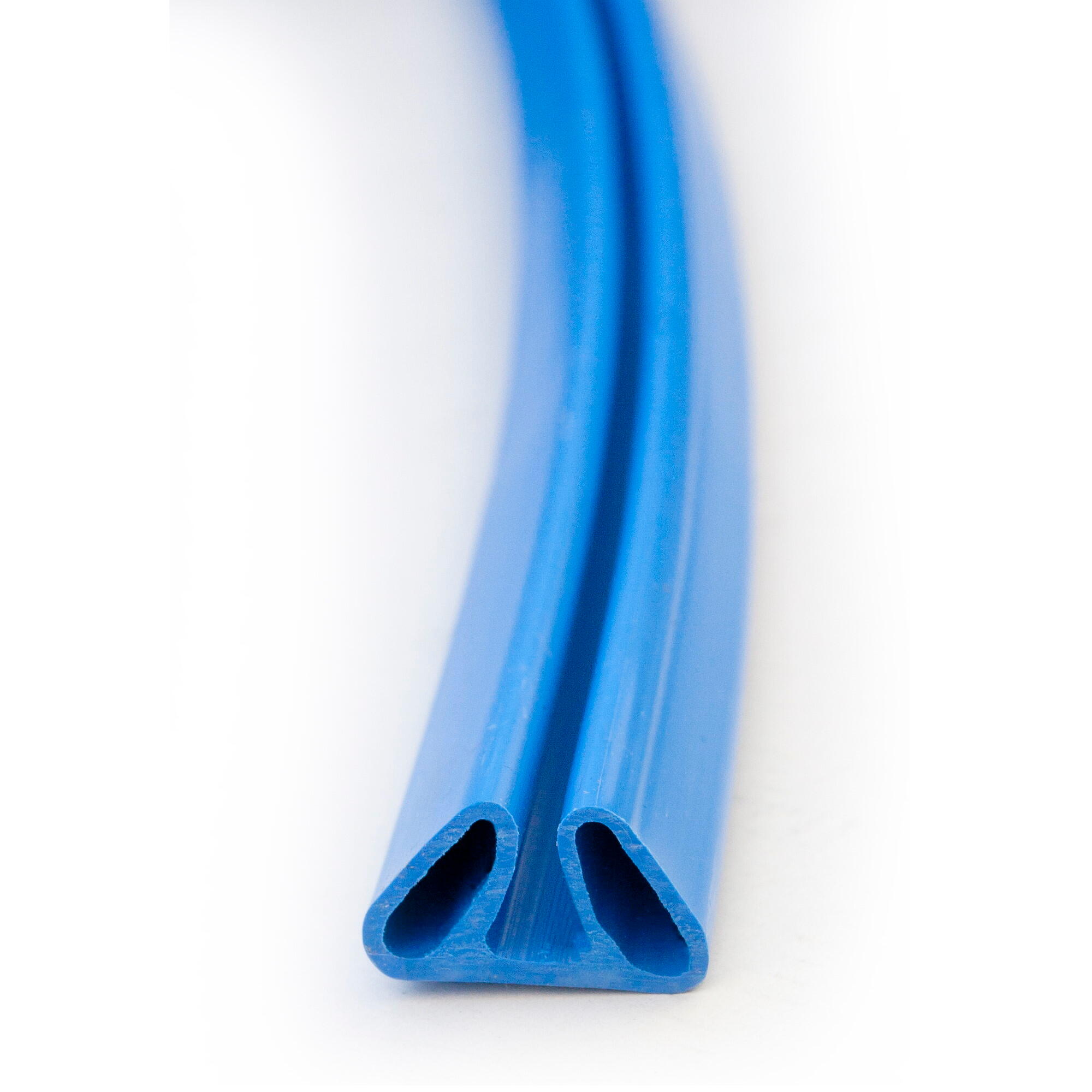 Stahlwandpool Set rund 600x120cm, Stahl 0,6mm weiß, Folie 0,6mm blau 7/7