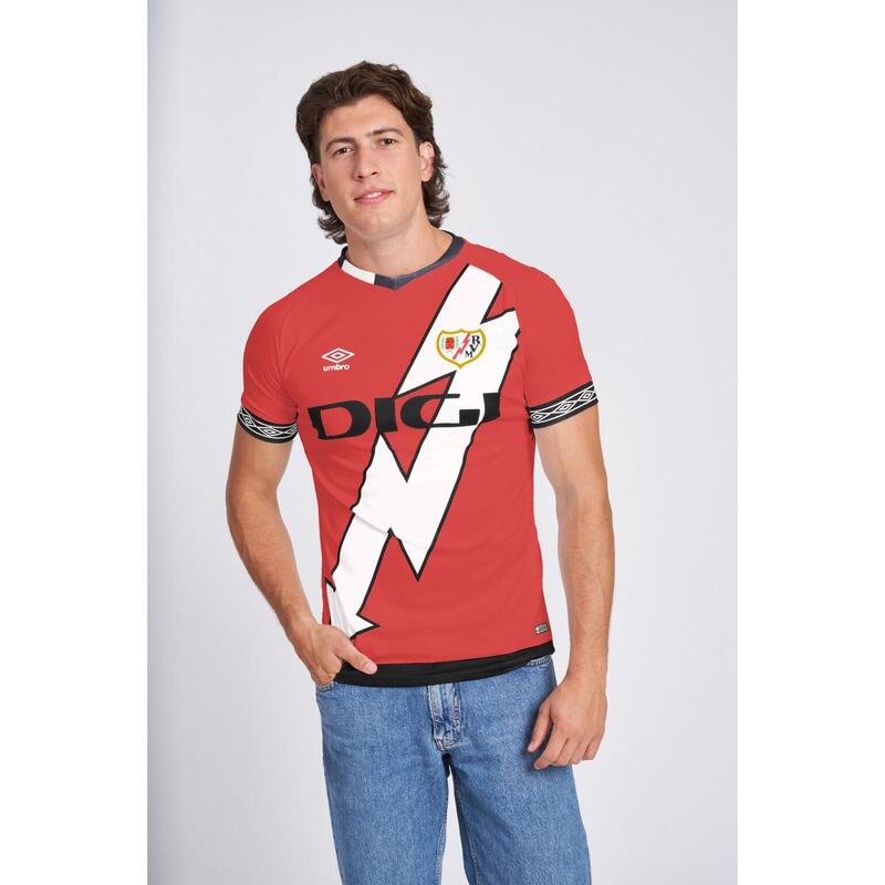 CAMISETA UMBRO RAYO VALLECANO ROJA ADULTO