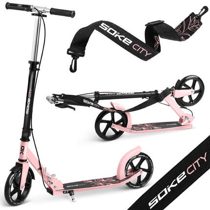 Trottinette scooter - City vert adulte