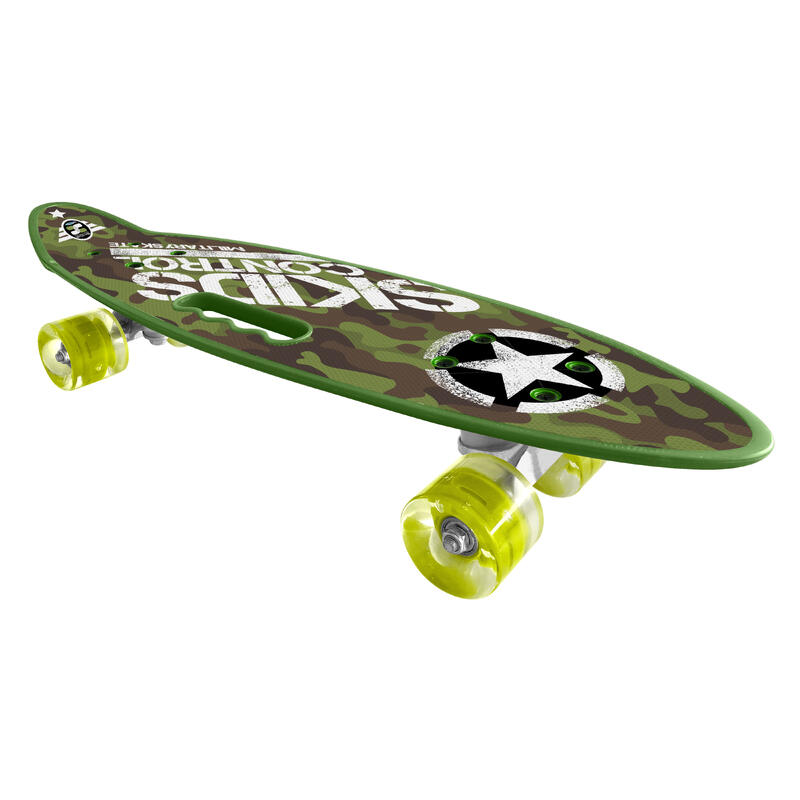 Skateboard Skids Control 24x7 Polegadas Verde Militar