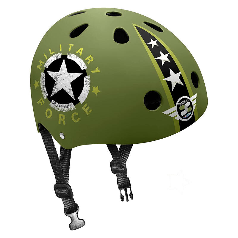 Casco Infantil Stamp Star Talla 54-60 cm Verde