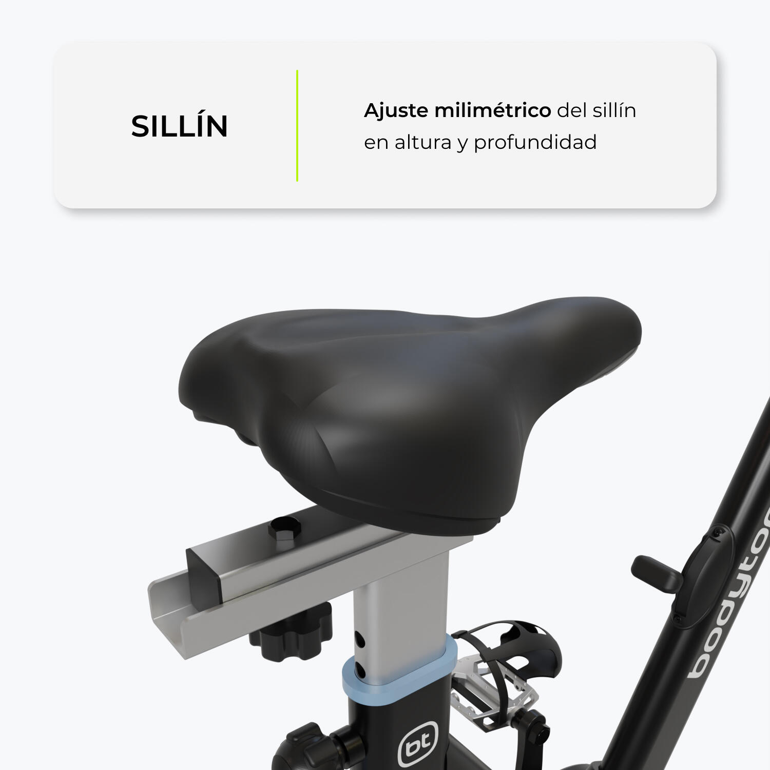 Bike Bodytone DS07 con volano. Volano e freno monoskate. - RICONDIZIONATA 4/7