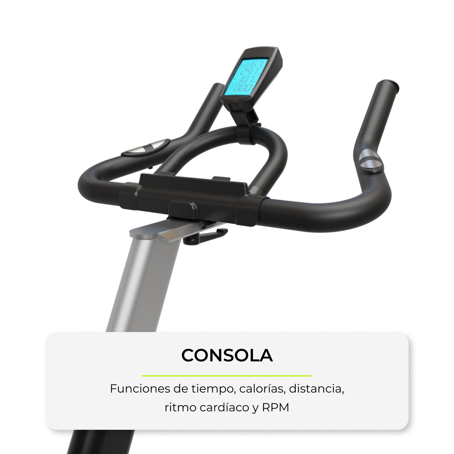 Bike Bodytone DS07 con volano. Volano e freno monoskate. - RICONDIZIONATA 3/7