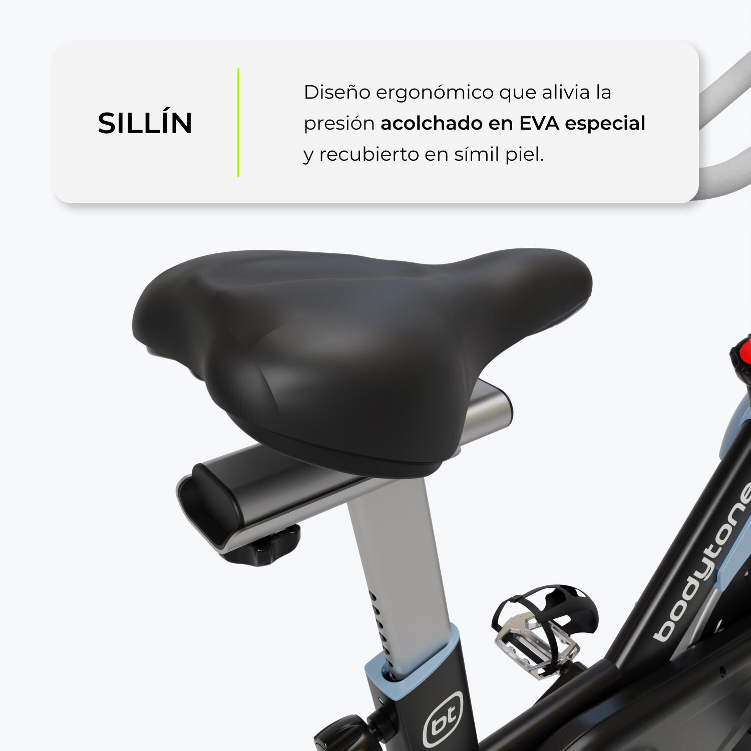 Bicicleta Indoor con freno magnético HOME 18kg DS16 3/7