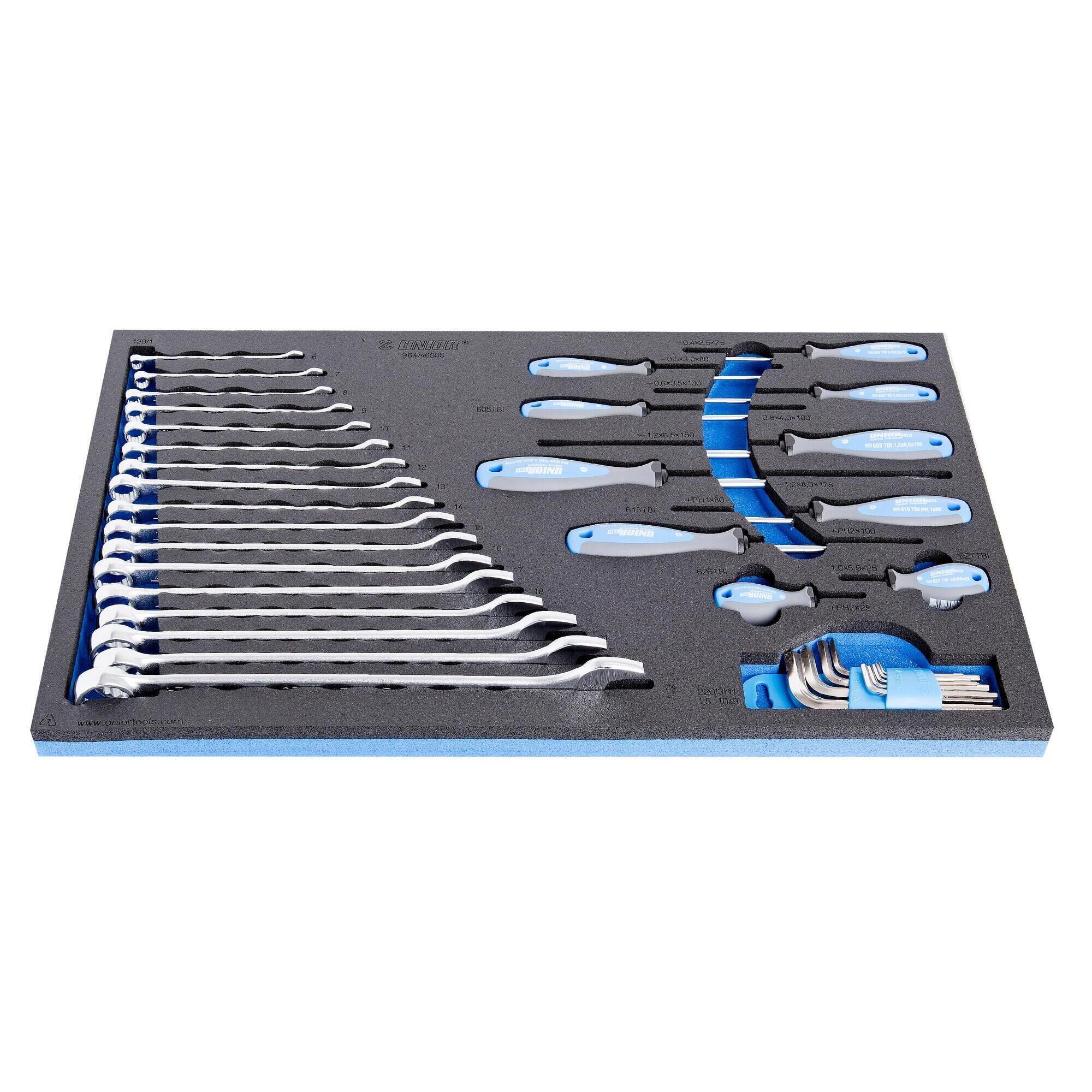Pastlla Schraubendreher-Set, 10-teilig, Magnetisch, Für Kreuz- & Schlitzschrauben