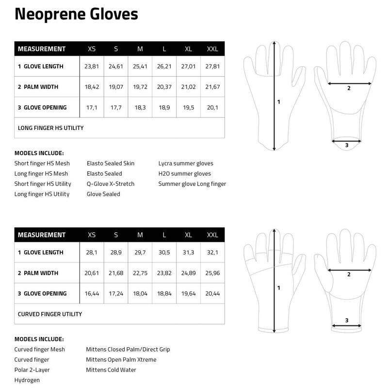 Rękawice neoprenowe do sportów wodnych Prolimit H2O summer glove