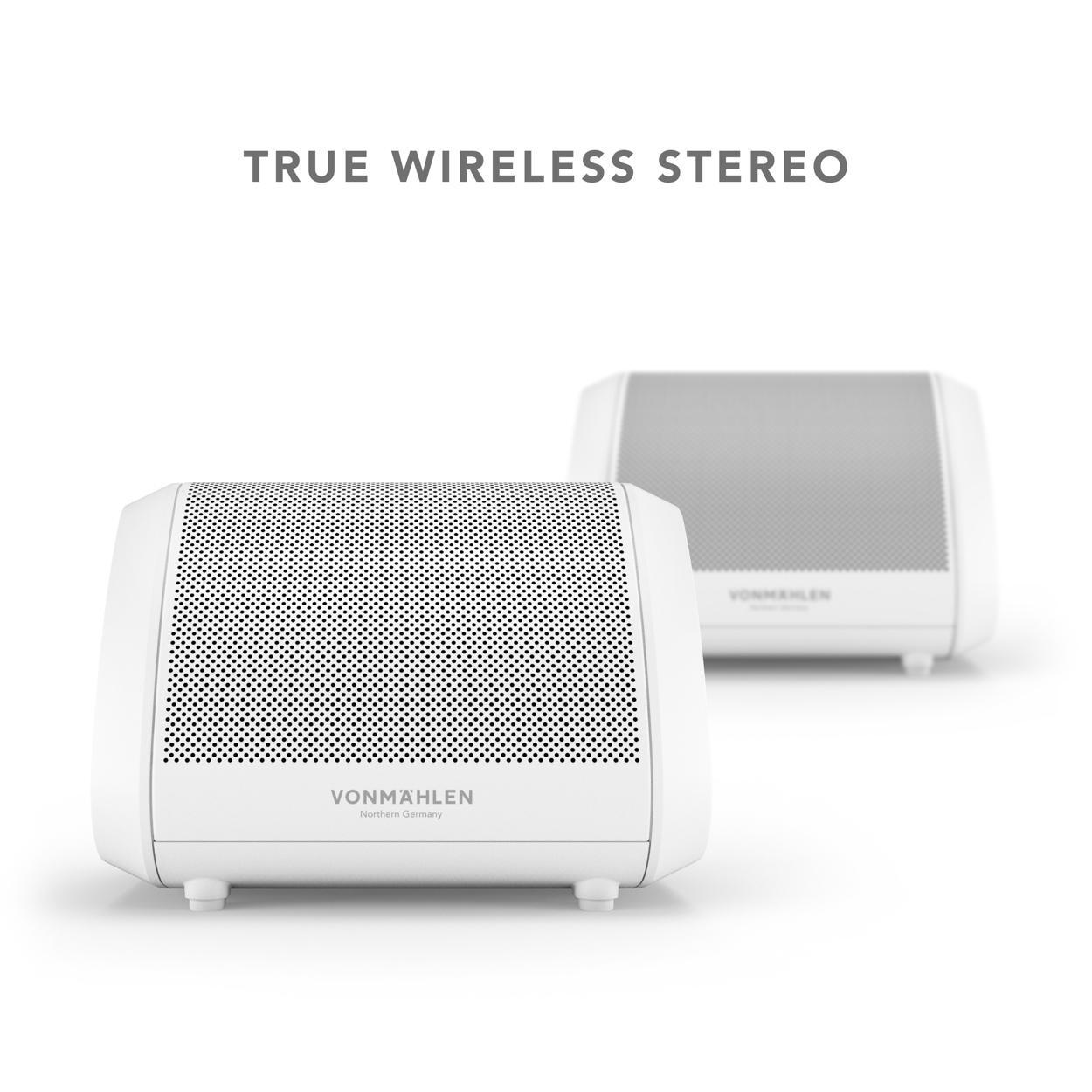 Coluna de som Vonmaehlen Air Beats Mini branco  5/7