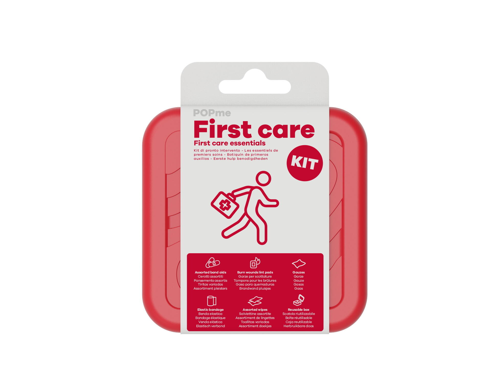 Kits de primeiros-socorros popme first care