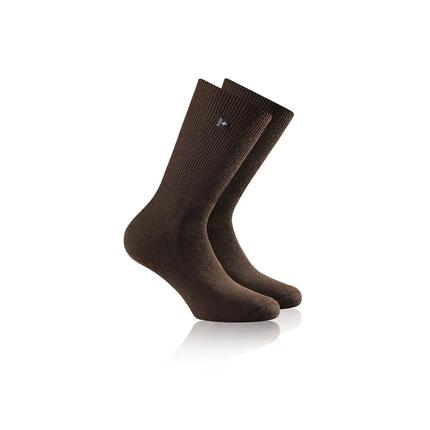 Chaussettes randonnée Fibre Light SupeR Laine mérinos, brun
