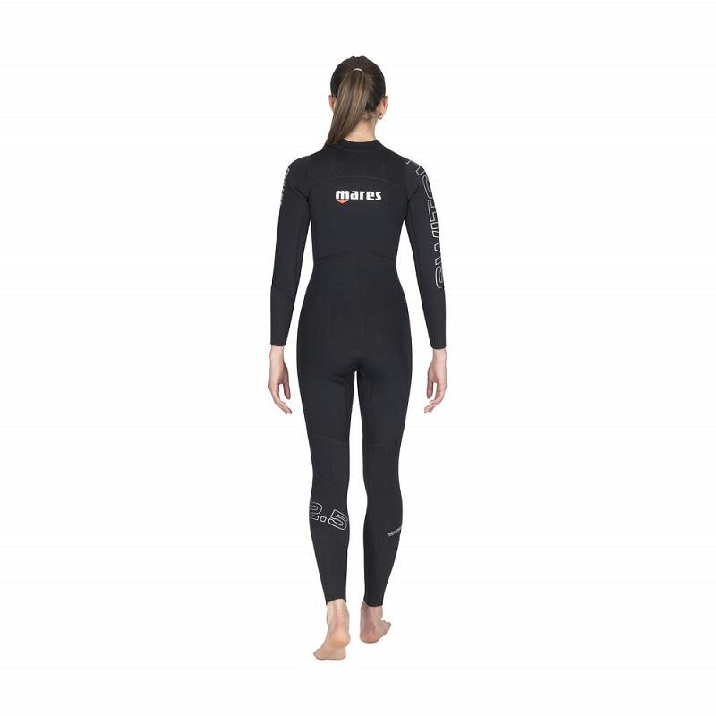 Fato Mergulho Switch Mulher Reversível Neoprene 2.5mm Fecho Frontal 4/5