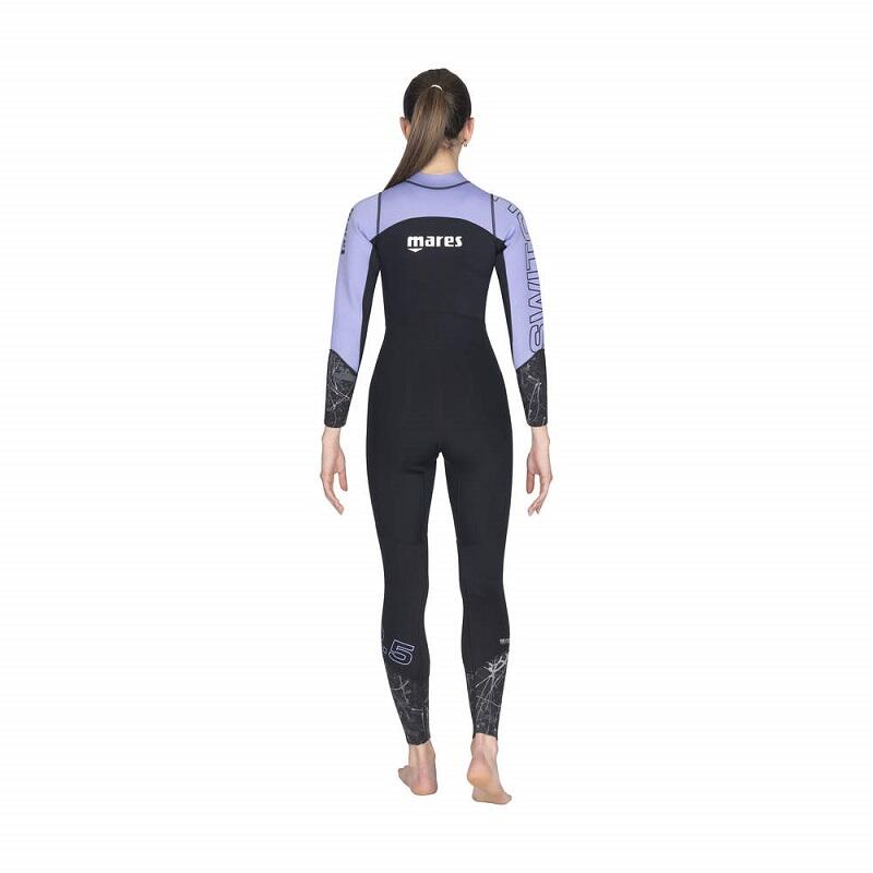 Fato Mergulho Switch Mulher Reversível Neoprene 2.5mm Fecho Frontal 2/5