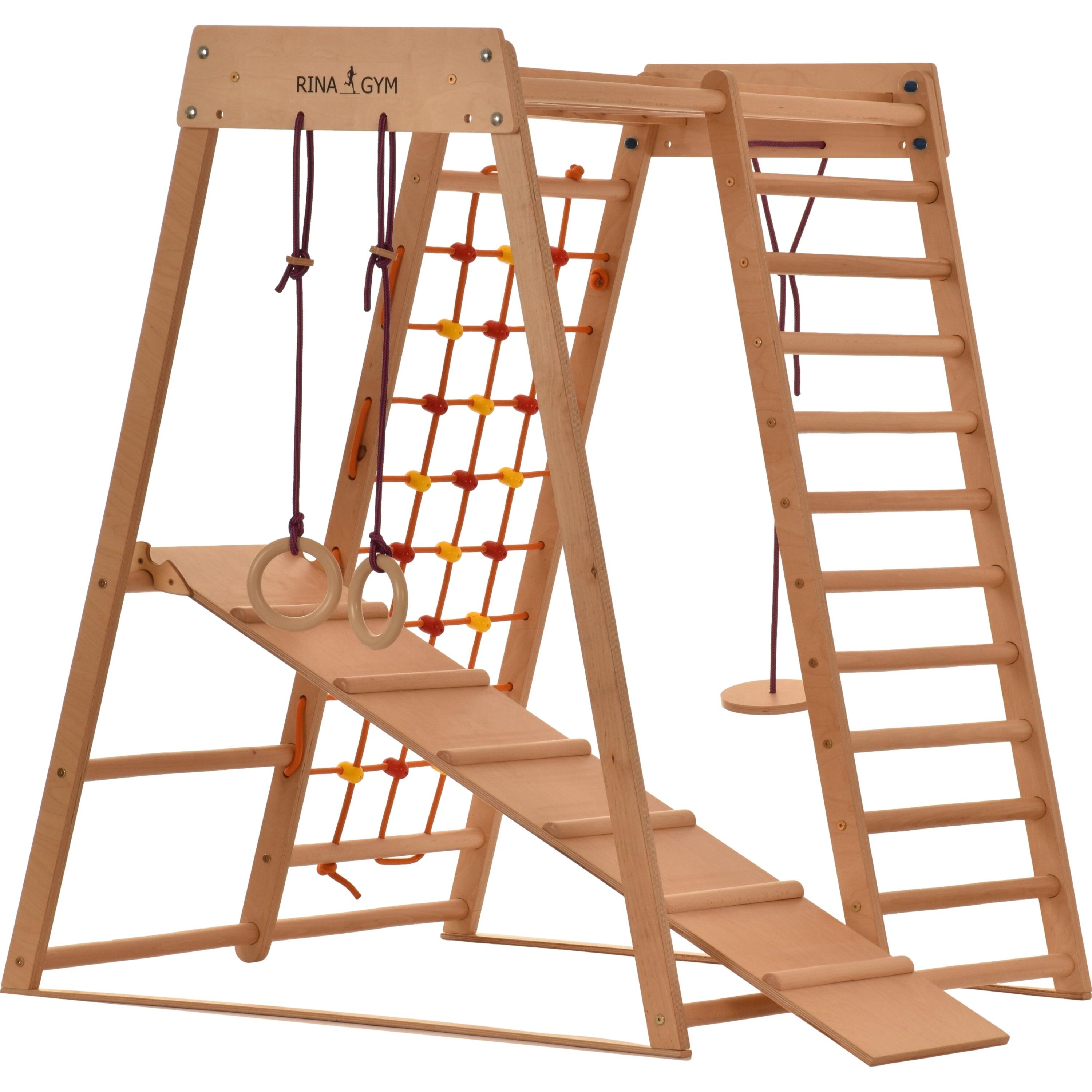 Aire de jeux Rinagym en bois pour enfants (Classic) 7/7