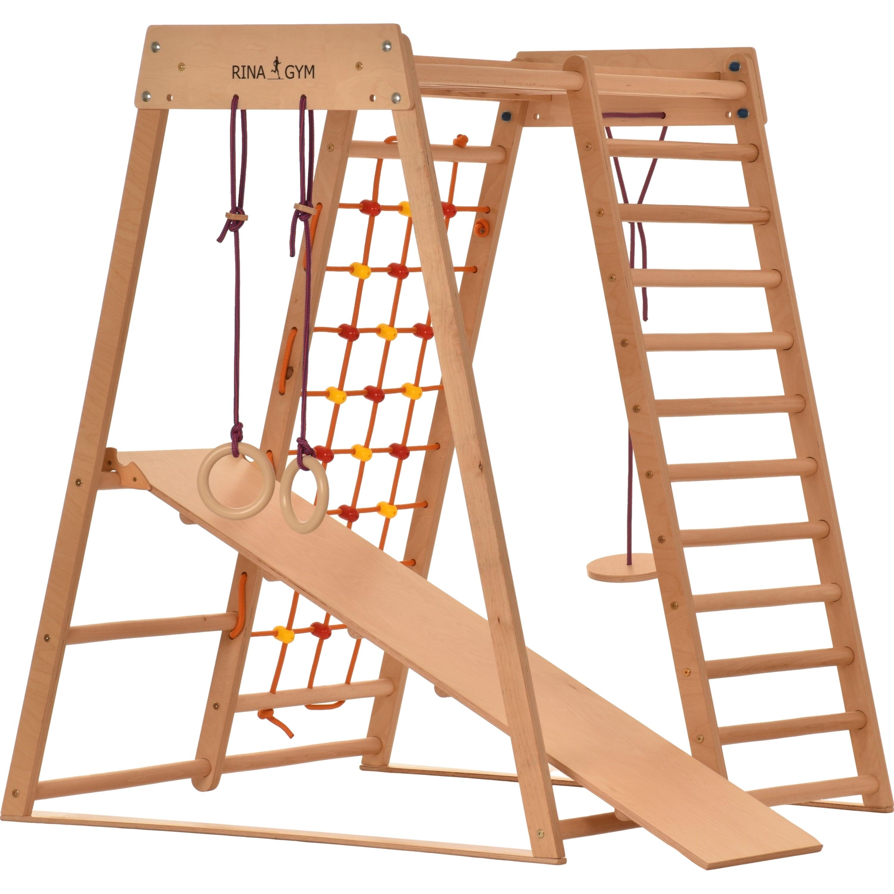 Aire de jeux Rinagym en bois pour enfants (Classic) 6/7