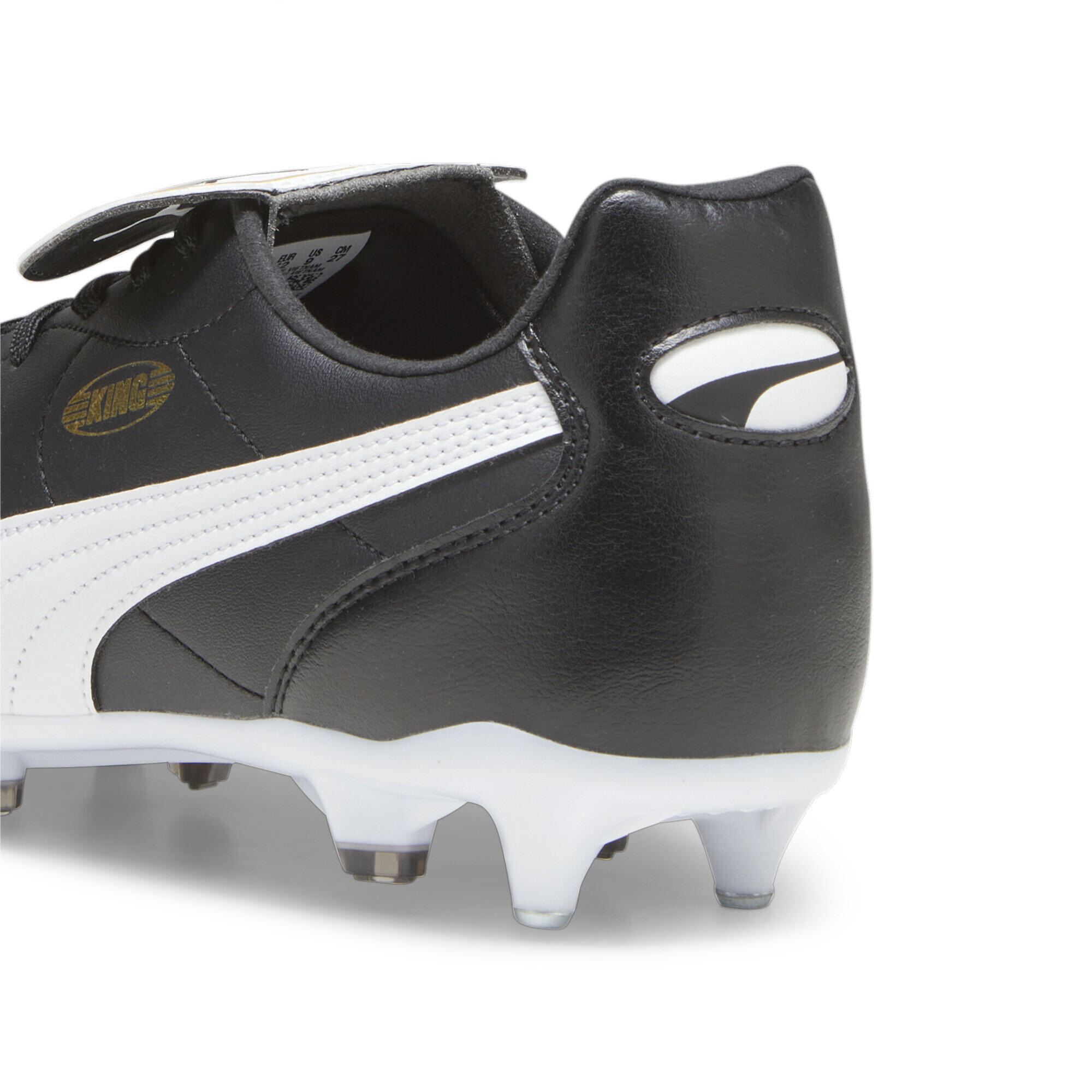 Scarpe da calcio KING TOP MxSG PUMA Black White Gold 4/7