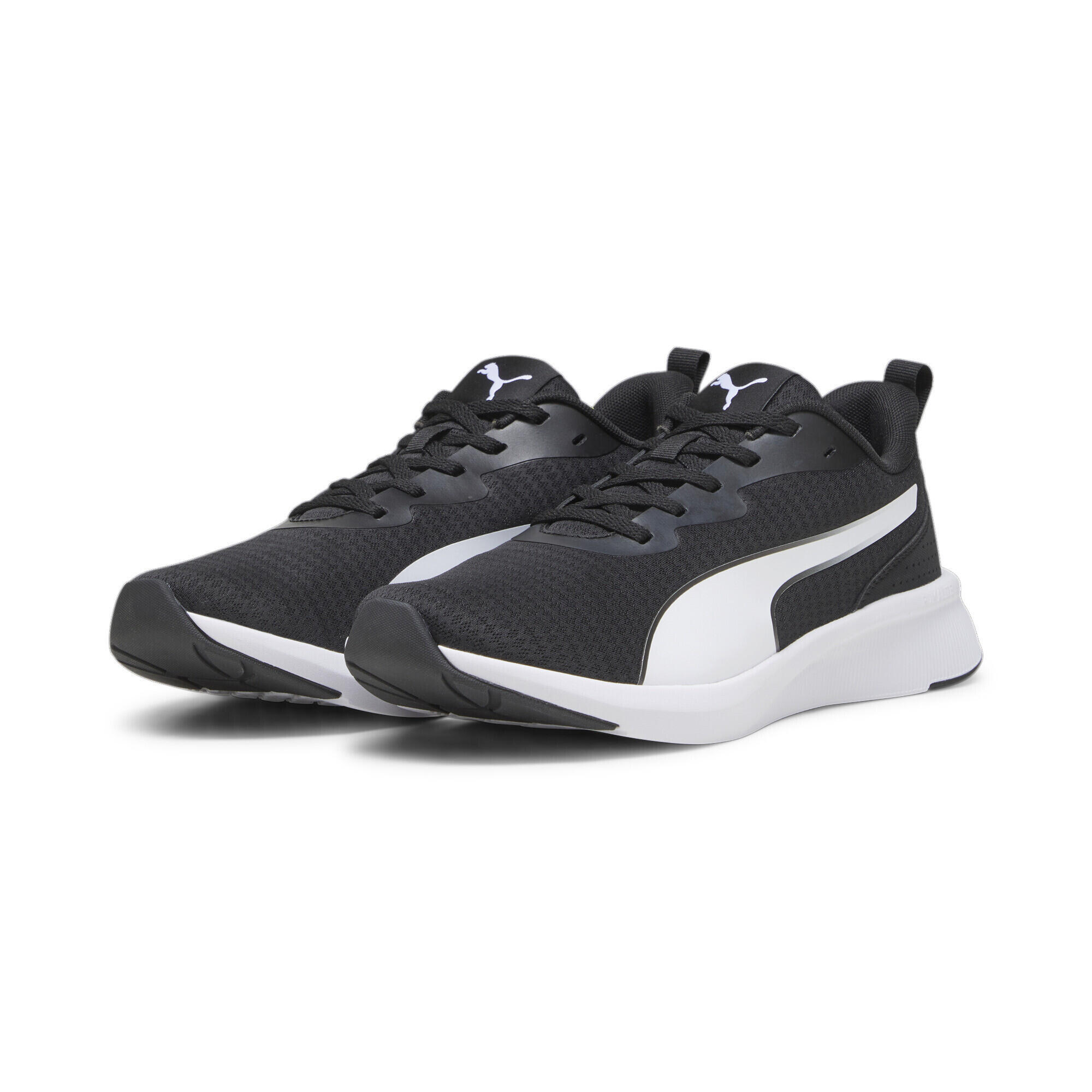Puma - Chaussures De Running Flyer Lite Puma Black White - Chaussures De Sport - Blanc|multicolore - Decathlon