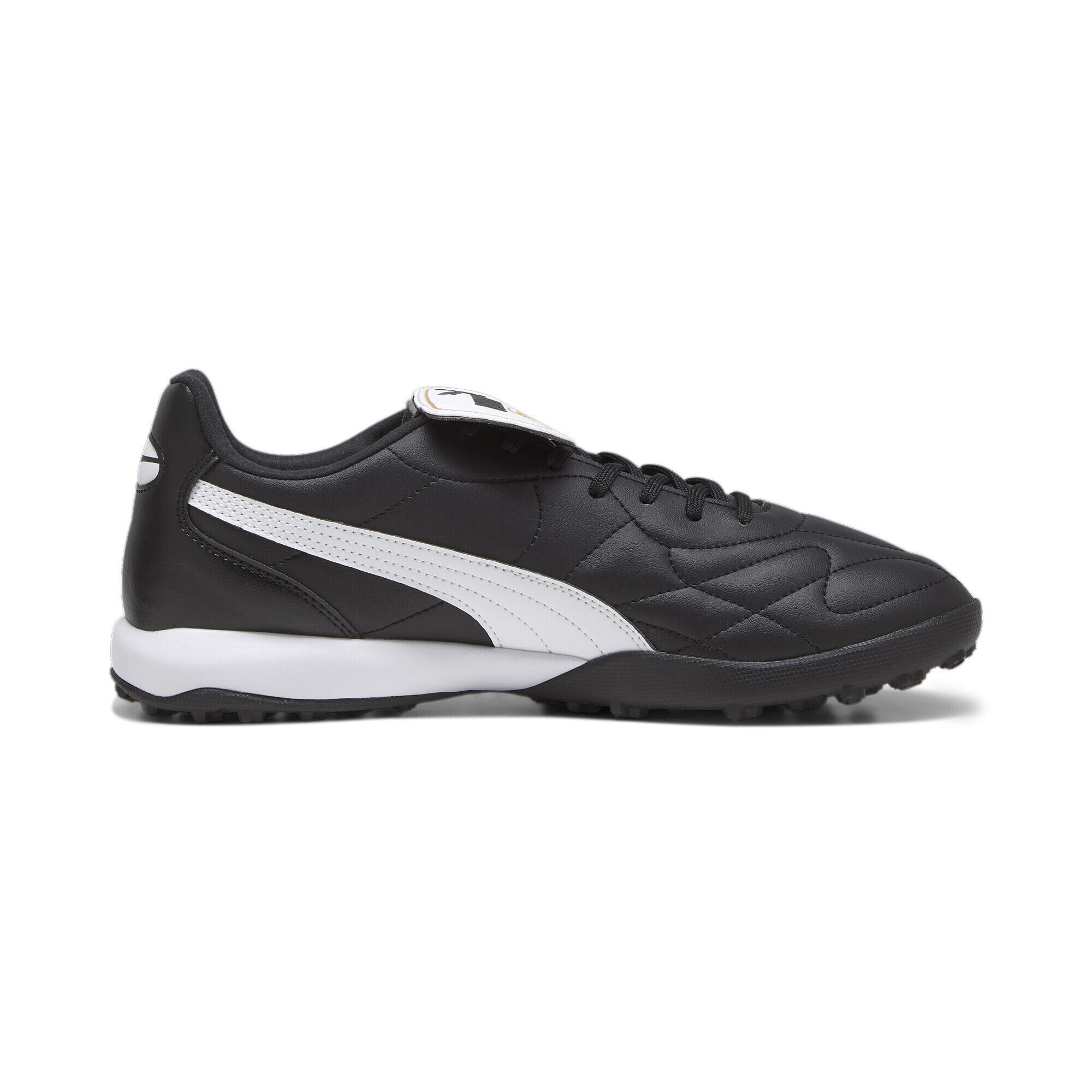 Chaussures de football KING TOP TT PUMA Black White Gold 7/7