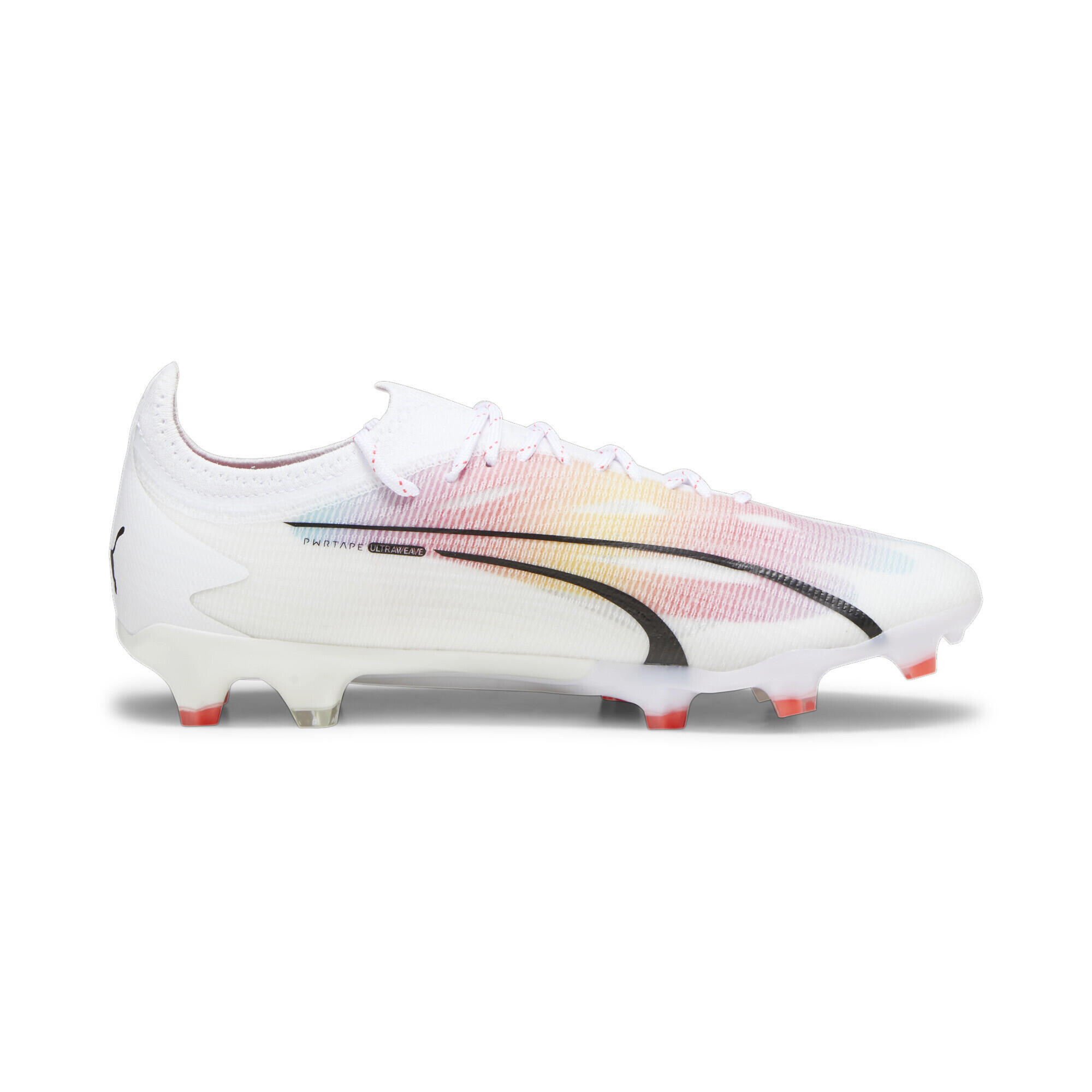 Scarpe da calcio ULTRA ULTIMATE FG/AG PUMA White Black Fire Orchid Red 7/7