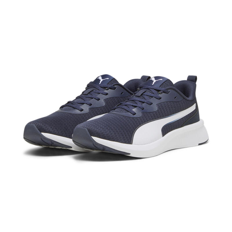 Flyer Lite Laufschuhe Erwachsene PUMA Navy White Blue