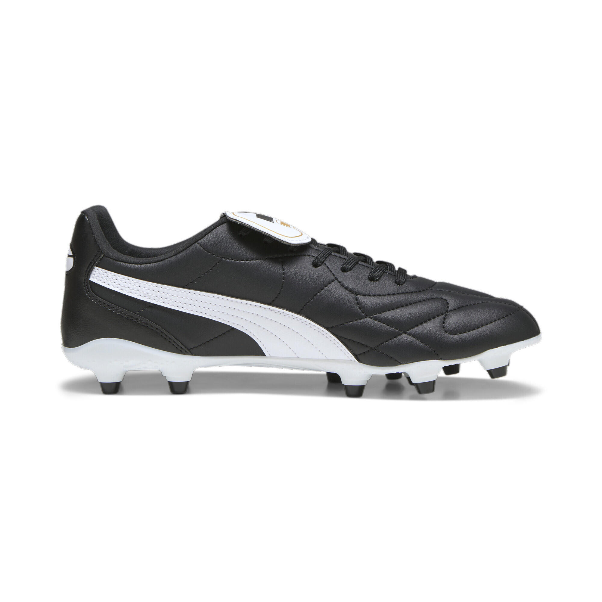 Scarpe da calcio KING MATCH MxSG PUMA Black White Gold 7/7