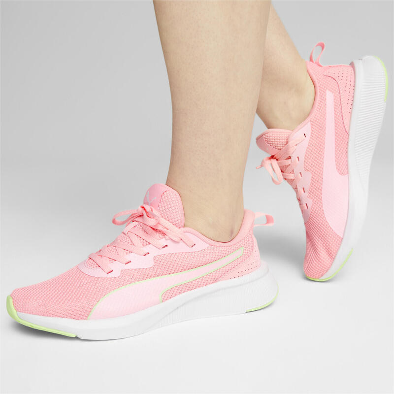 Flyer Lite Mesh hardloopschoenen PUMA Koral Ice Speed Green Pink