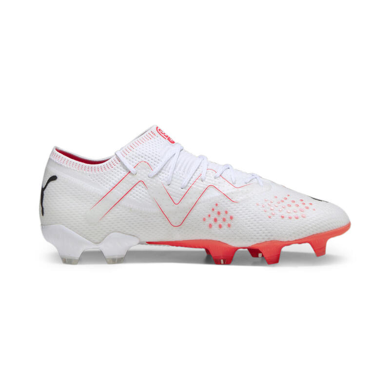Chaussures de football FUTURE ULTIMATE FG/AG PUMA White Black Fire Orchid Red