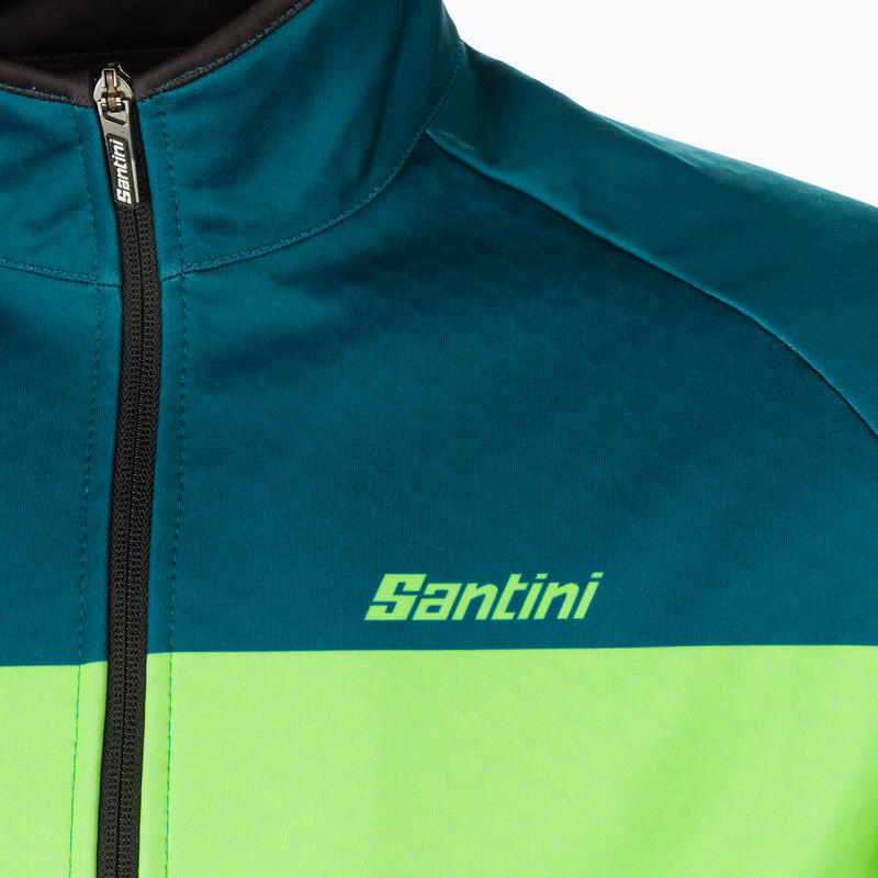 Chaqueta de bicicleta de invierno de Santini Color