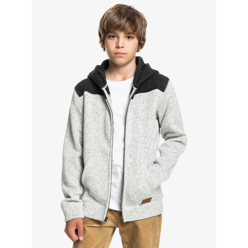 Quiksilver Keller Block jongens sweater met fleece