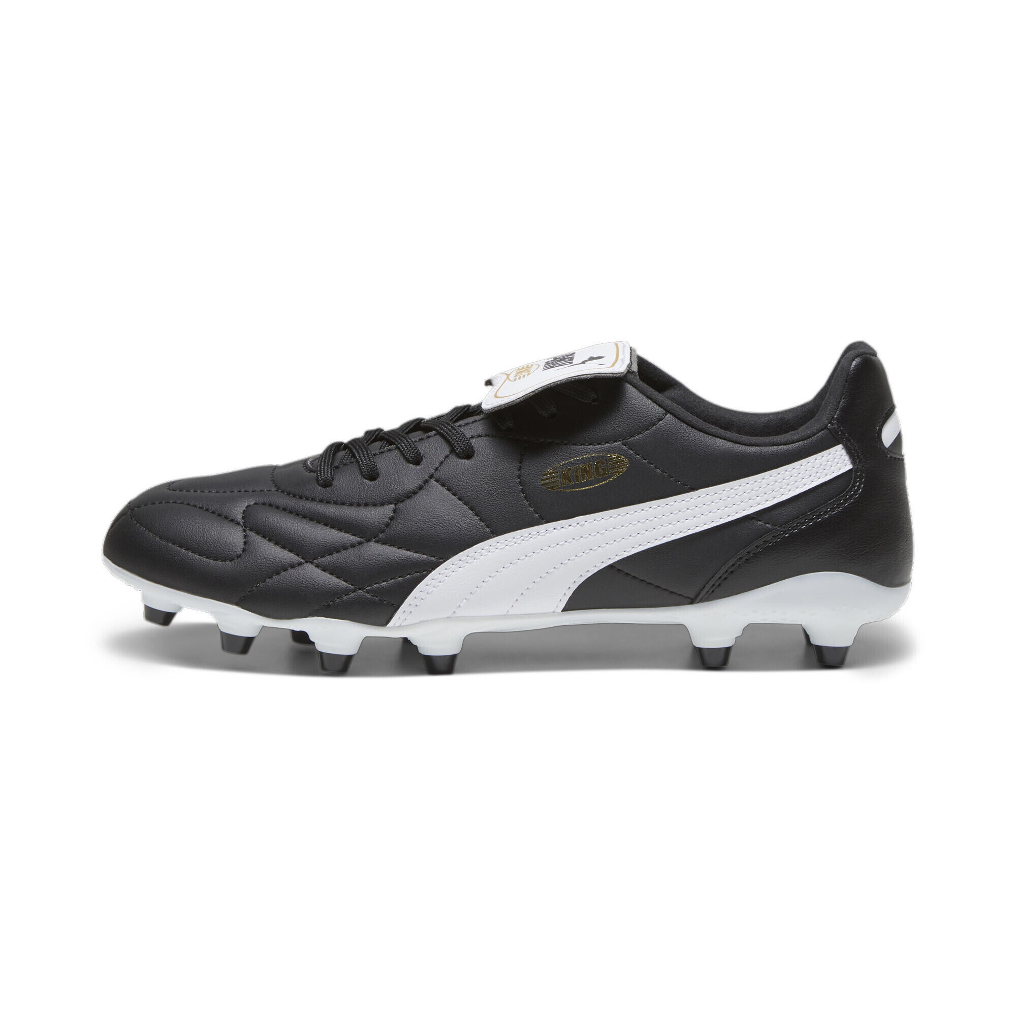Scarpe da calcio KING MATCH MxSG PUMA Black White Gold 5/7